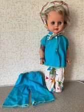 Vintage Soviet Doll in clothes 47 sm. USSR Toy