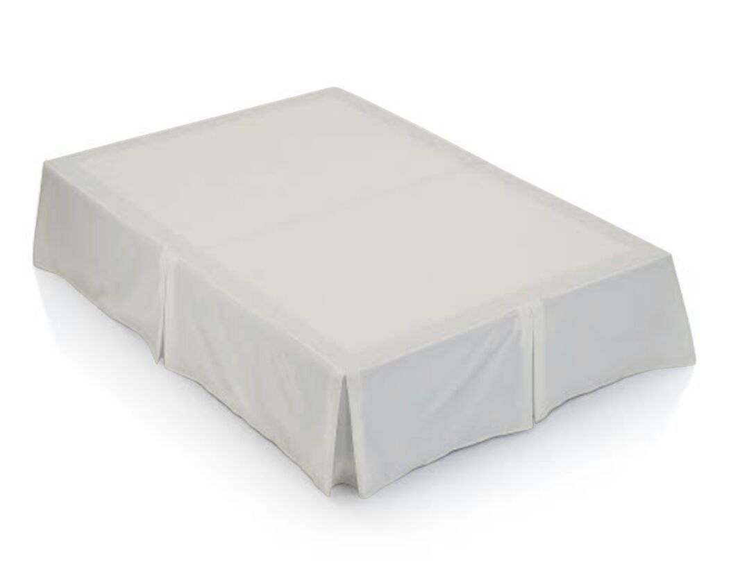Luxury Polycotton Box Pleated Valance Sheet - Plain Dyed, Hypoallergenic, All Bed Sizes