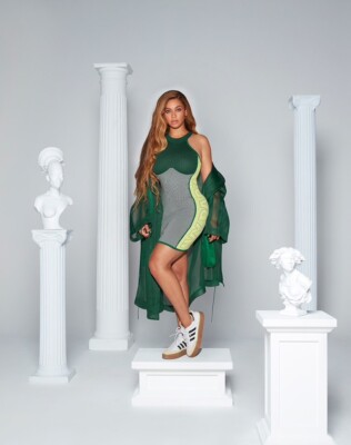 Beyonce Ivy Park x Adidas IVP Drip 2 Green Knit Logo Dress 2020 GV3970 Size  1X | eBay