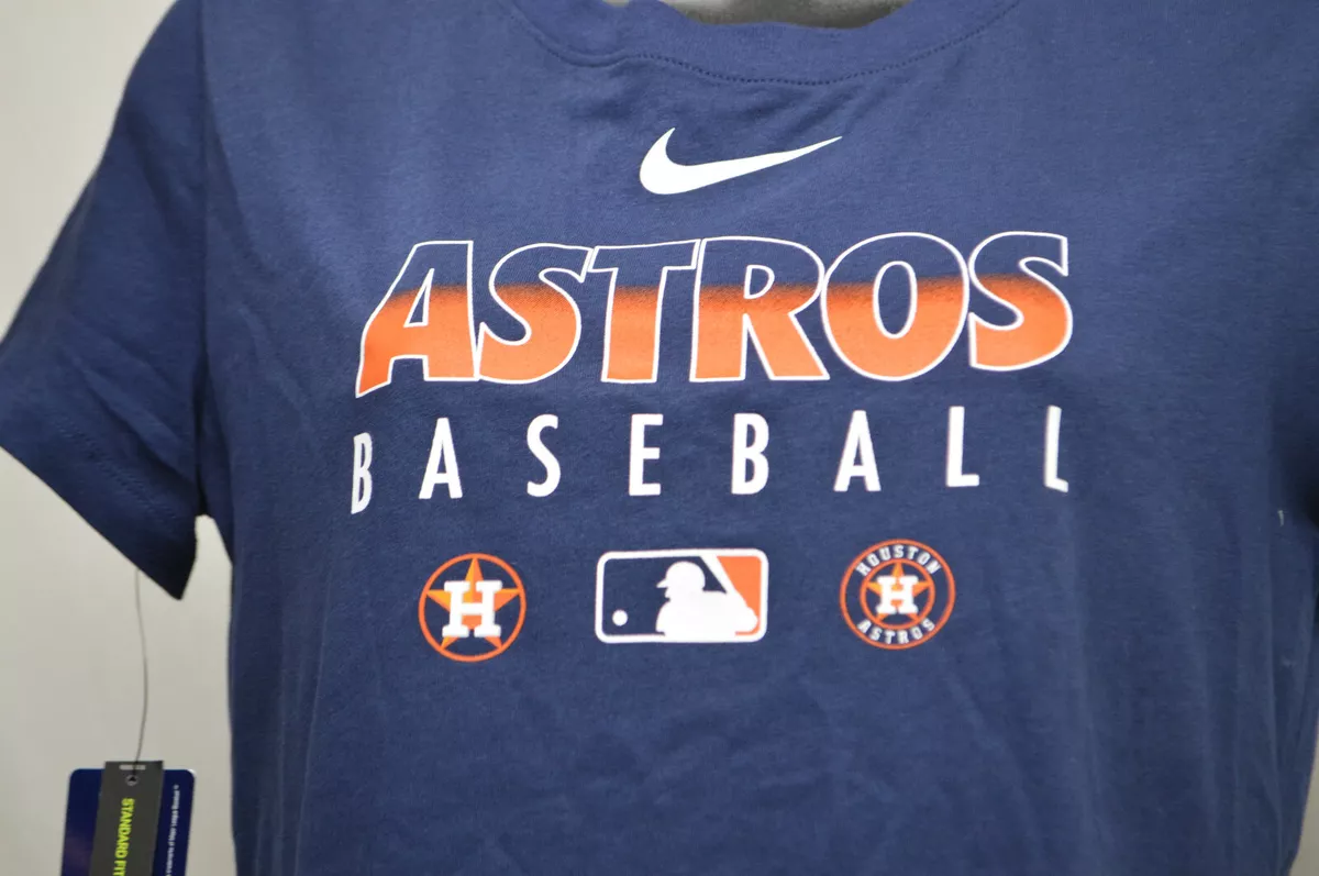 Houston Astros Nike Women's Authentic Collection Performance T-Shirt - Navy