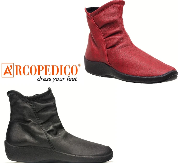 New Arcopedico Shoes Portugal L19 comfort ankle boots Lytech L19 smooth colours