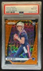 2024 Prizm Drake Maye RC Lazer Rookie #329 Patriots PSA 8