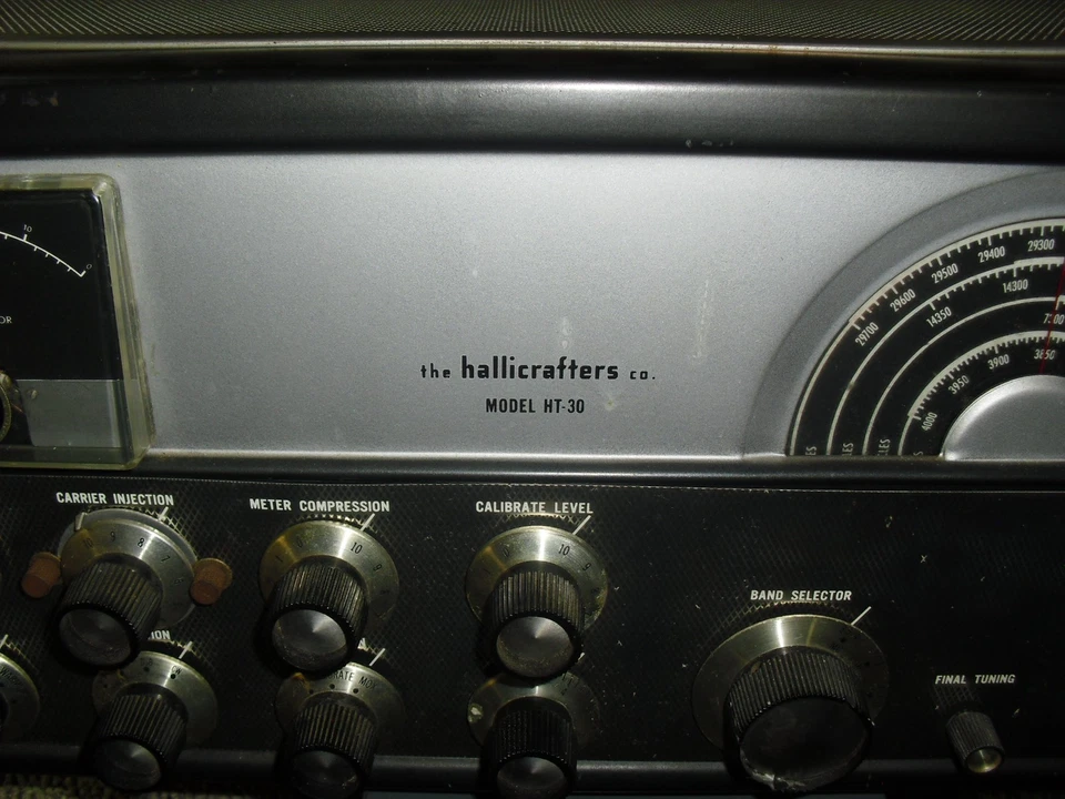 Hallicrafters HT-30 necesita cable tiene ventilador opcional funciona muy bien extremadamente raro Foto 4 de 4