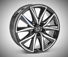 4x Mazda CX-5 Alloy Wheels 7.5x19 ET45 5x114.3 67.1 9965117090 Black/Silver