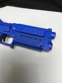 NYKO Cobra Light Gun Blue UN-80039 PS1 PS2 Sega Saturn Powers On Untested As Is 