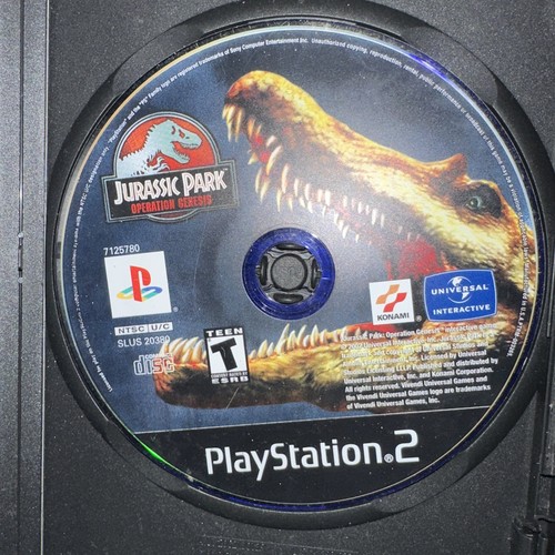 Jurassic Park Operation Genesis (PlayStation 2l Disc Only