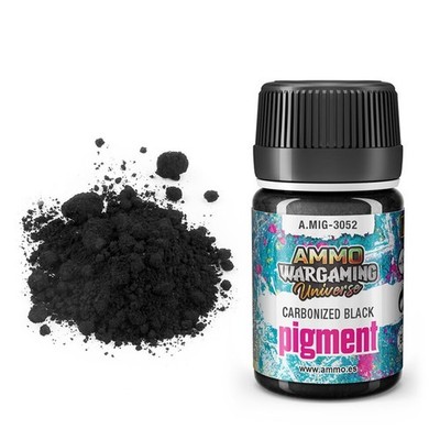 Ammo MIG A.MIG-3052 - Pigment Carbonized Black - Neu