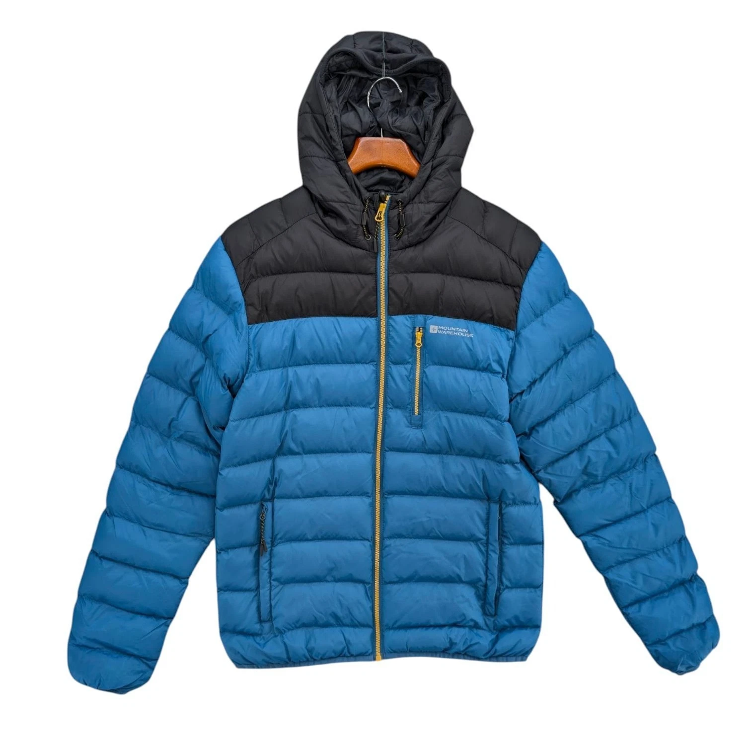 Mountain Warehouse Link Puffer Jacket Mens Blue 2 Tone Hooded Full Zip Size S
Opens in a new window