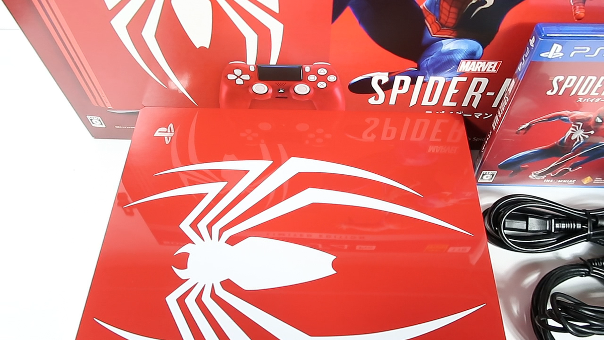 PS4 Marvels Spider Man Limited Edition Pro 1TB Box PlayStation 4