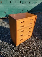 G Plan Teak Brandon Chest of Drawers – Mid Century – E Gomme Tall