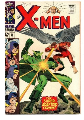 UNCANNY X-MEN #29 (1967) - GRADE 7.0 - MARVEL SUPER-ADAPTOID MIMIC APPEARANCE