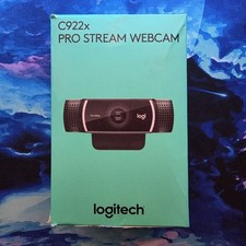 New Logitech C922x Pro Stream Webcam   Full 1...
