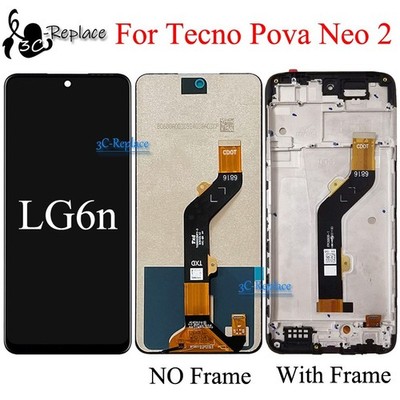 For Tecno Pova Neo 2 LG6n LCD Display Touch Screen Digitizer Assembly