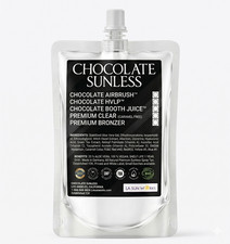 Sunless Airbrush Professional Bronzing Spray Clear no tint  FREE SHIP DHA 9