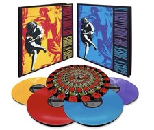 Image of GUNS N ROSES - USE YOUR ILLUSION I & II - COLOURED VINYL - 4LP BOXSET - SEALED