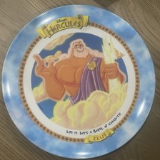 Assiette collector 9" Hercules Zeus McDonald's vintage Disney 1997 