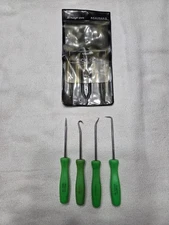 SNAP-ON ASA204AG Mini Green Handle 4 PIECE PICK SET ASA204AG. New Tips