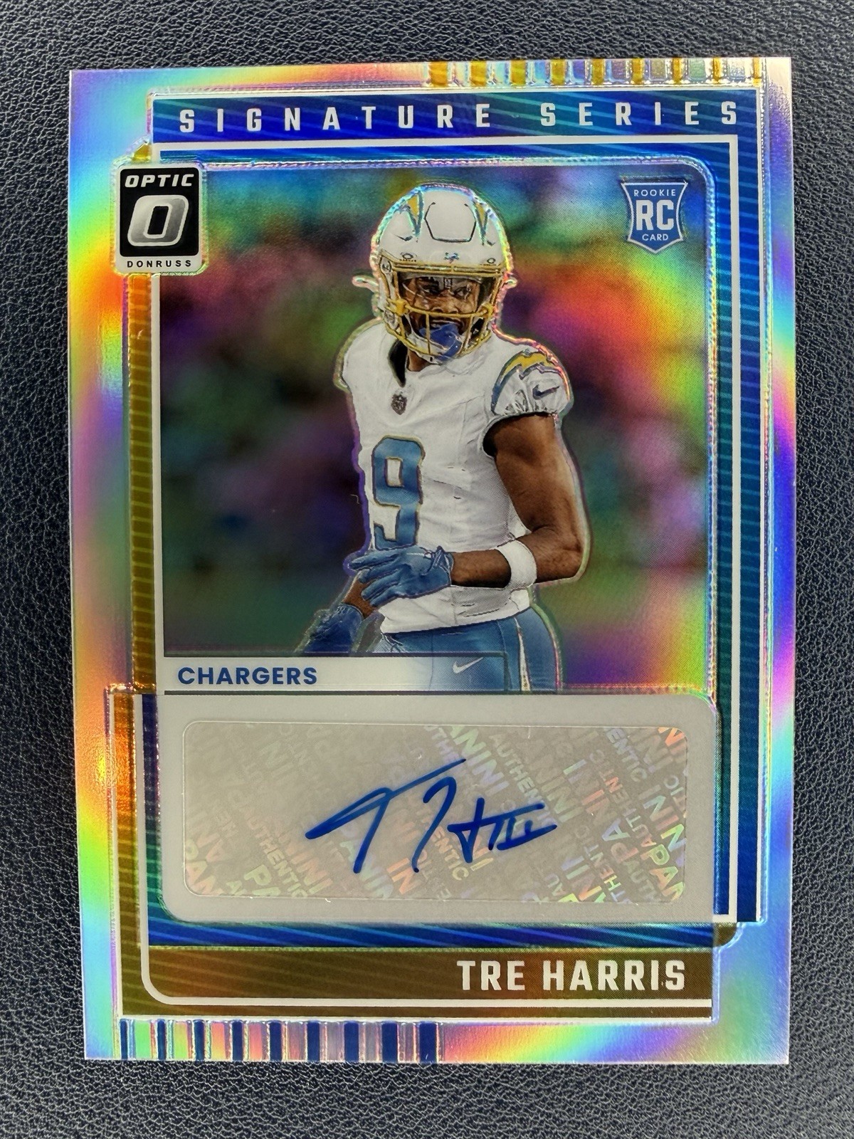 2025 Optic Signature Series Tre Harris Auto #SSH-TH Prizm (RC) (Auto) Chargers