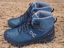 On Cloudrock 2 Women&rsquo;s Size 8.5 Black Trail Hiking Boots Cloudtec Cushioning