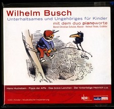 Wilhelm BUSCH★UNTERHALTSAMES & UNGEH…★Hörbuch★CD★H. THIELE liest & Musik★NEUWTG★