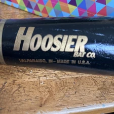Vintage Hoosier Bat Co Original HB 315 The Dream Luis Lopez Black Bat 34”Rare