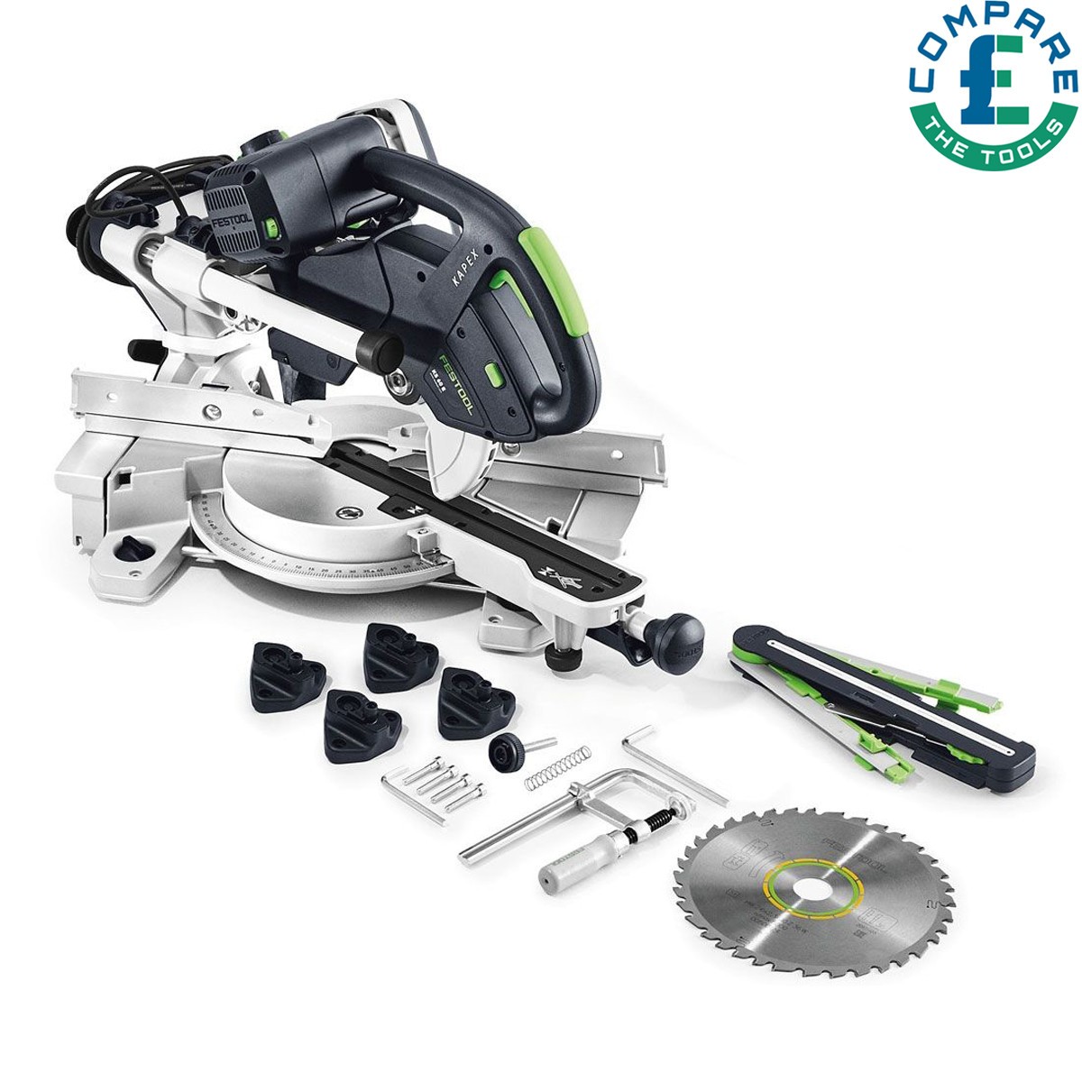 Festool KS 60 E-SET GB 240V KAPEX Sliding Compound Mitre Saw 561729