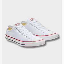 Converse Chuck Taylor All Star OX Sneaker Low Top Weiß EU 45 Neu Karton