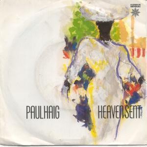 Paul Haig Heaven Sent 7'' Vinyl UK Les Disques Du Crepuscule 1983 s/w läuft