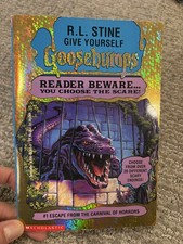 Vintage Give Yourself GOOSEBUMPS #1 Escape from Carnival of Horrors