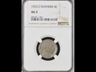 1923 2 Feather  Buffalo Nickel The Key to the 2 Feather Collection