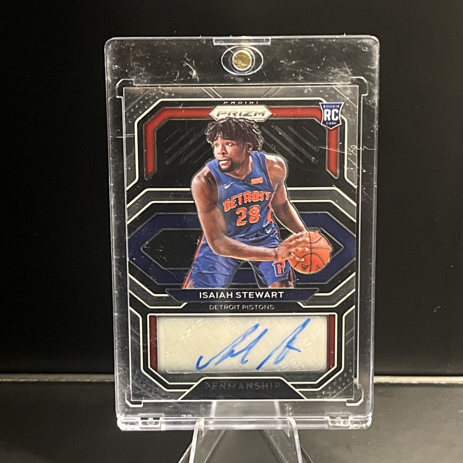 2020-21 Panini Prizm - Rookie Penmanship Isaiah Stewart Silver Prizm (RC)