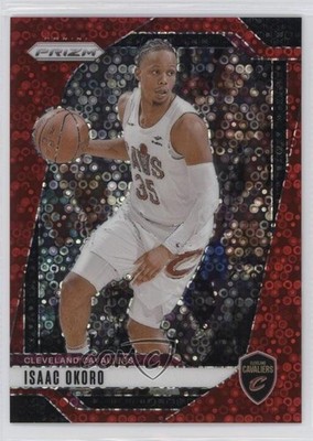 2024-25 Panini Prizm Fast Break Red Prizm 94/100 Isaac Okoro #163 1l5p