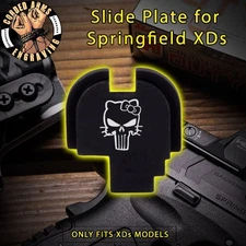 Punisher Hello Kitty- Rear Slide Plate for Springfield XD-S
