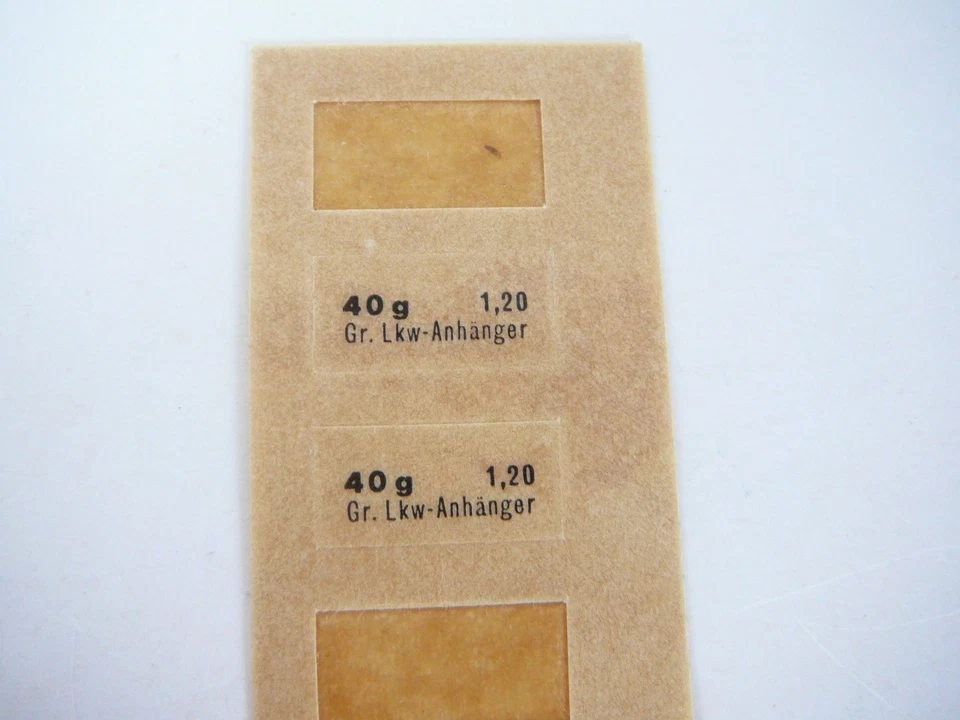 WIKING Restposten OPS, für Anhänger Typ 7, Saure Nr. 527, sehr rar, nur 1965 - Bild 3 von 4