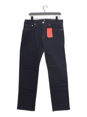 Paul Smith Herren Jeans W 32 in Blau 100% Baumwolle Straight Neu Mit Etikett