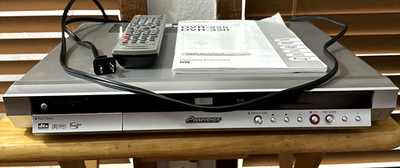 Pioneer DVD Player Recorder DVR-225 -S  with Remote And Instructions Tested