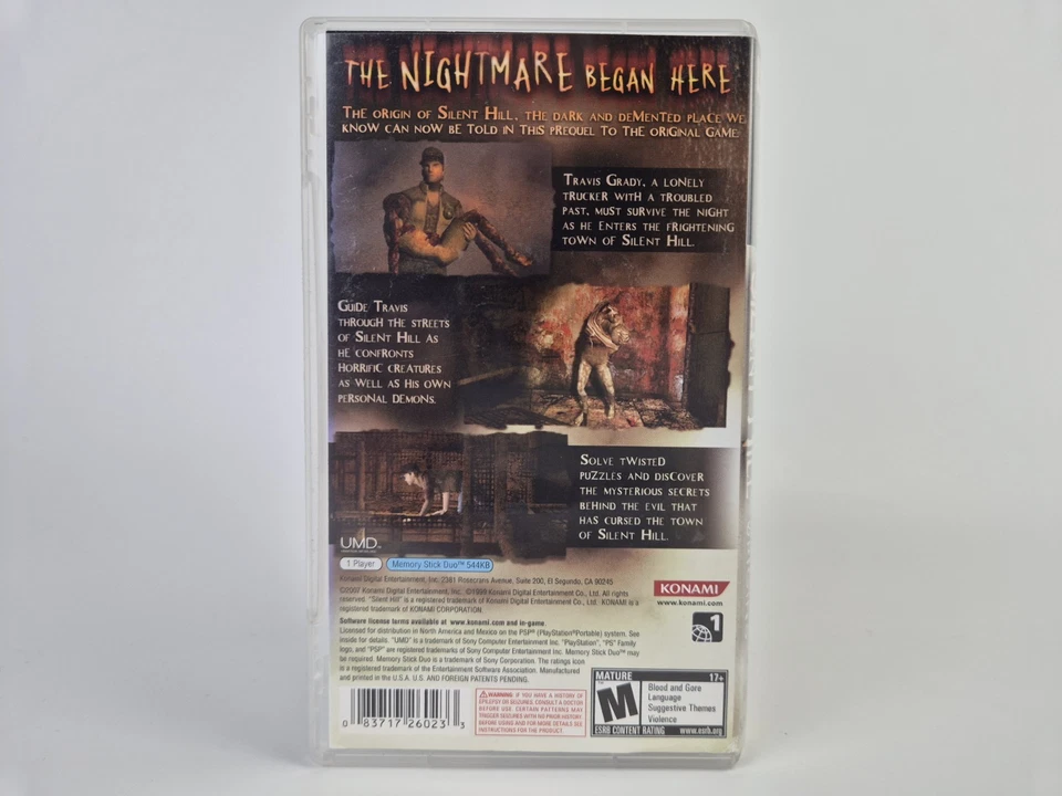 **EXTREMELY RARE** Silent Hill: Origins PSP - Image 2 of 4