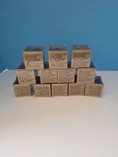 LOT of 12 - WWII - Gudebrod Silk Thread on Wooden Spool