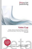 Lambert M. Surhone (U. A.) | Yates Cup | Taschenbuch | Englisch (2026)