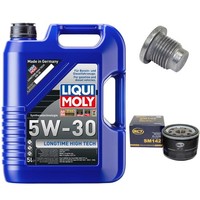 MotoröL Filter Set 5W-30 5 Liter + ÖLablassschraube FüR Dacia Logan Renault Clio