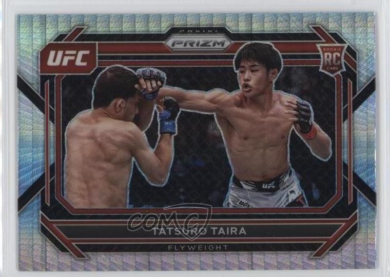 2023 Panini Prizm UFC Hyper Prizm Tatsuro Taira #23 Rookie RC u6h