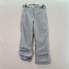 Columbia - youth unisex grey winter ski snow pants Size M