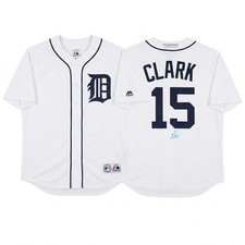 Max Clark Signed Jersey JSA Authentic Autograph Detroit Tigers Medium