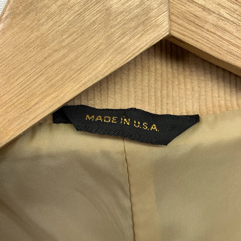 Pioneer Wear Blazer Mens Sz 44L Corduroy Western Cowboy Rockabilly Jacket USA - Image 4 of 4