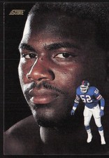 1991 Score Pepper Johnson #340 New York Giants