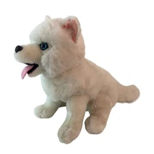 Vtg Disney GUS Iron Will Samoyed White Husky Dog Plush Wolf 13" Stuffed Animal