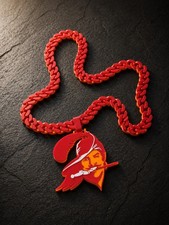  Tampa Bay Buccaneers Logo Clásico Impreso en 3D Hype Cadena Estilo Eslabón Cubano 