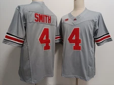 Jeremiah Smith Jersey Youth And Adult Red Gray Black White Stitched Custom S-6XL