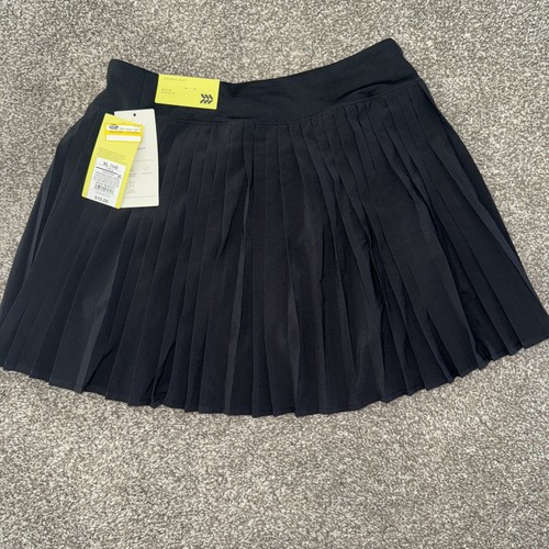 NWT Girls All In Motion Black Pleated Activewear Athletic Skirt Skort Size XL 14 - Picture 2 of 5