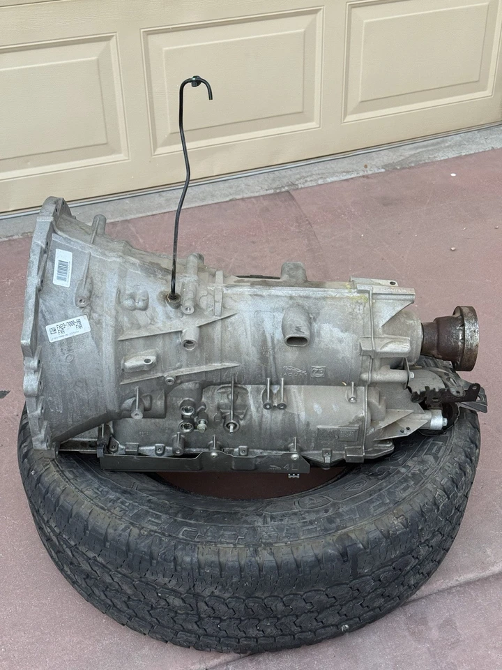 Jaguar XJ 2016 conjunto de transmisión ZF 8 HP45 V6 3,0 SC tracción trasera 2013-2019 79 k millas Foto 2 de 4